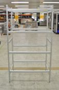 Stainless Steel Shelving Unit (No Shelves) - L950 x W570 x H1730mm