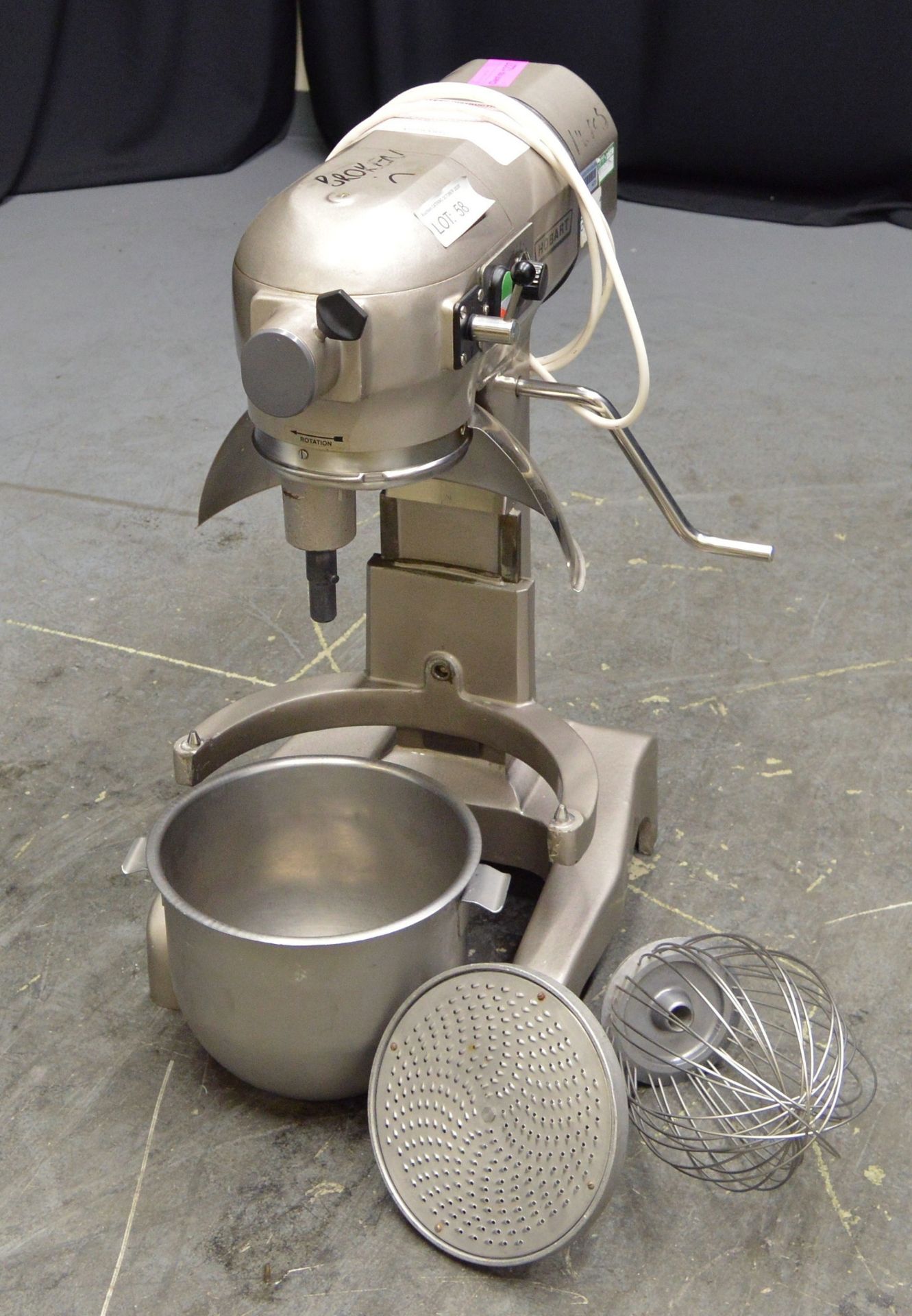 Hobart A200N Electric Mixer with Attachments (For Spares & Repairs)- 240v Single Phase - Image 2 of 5