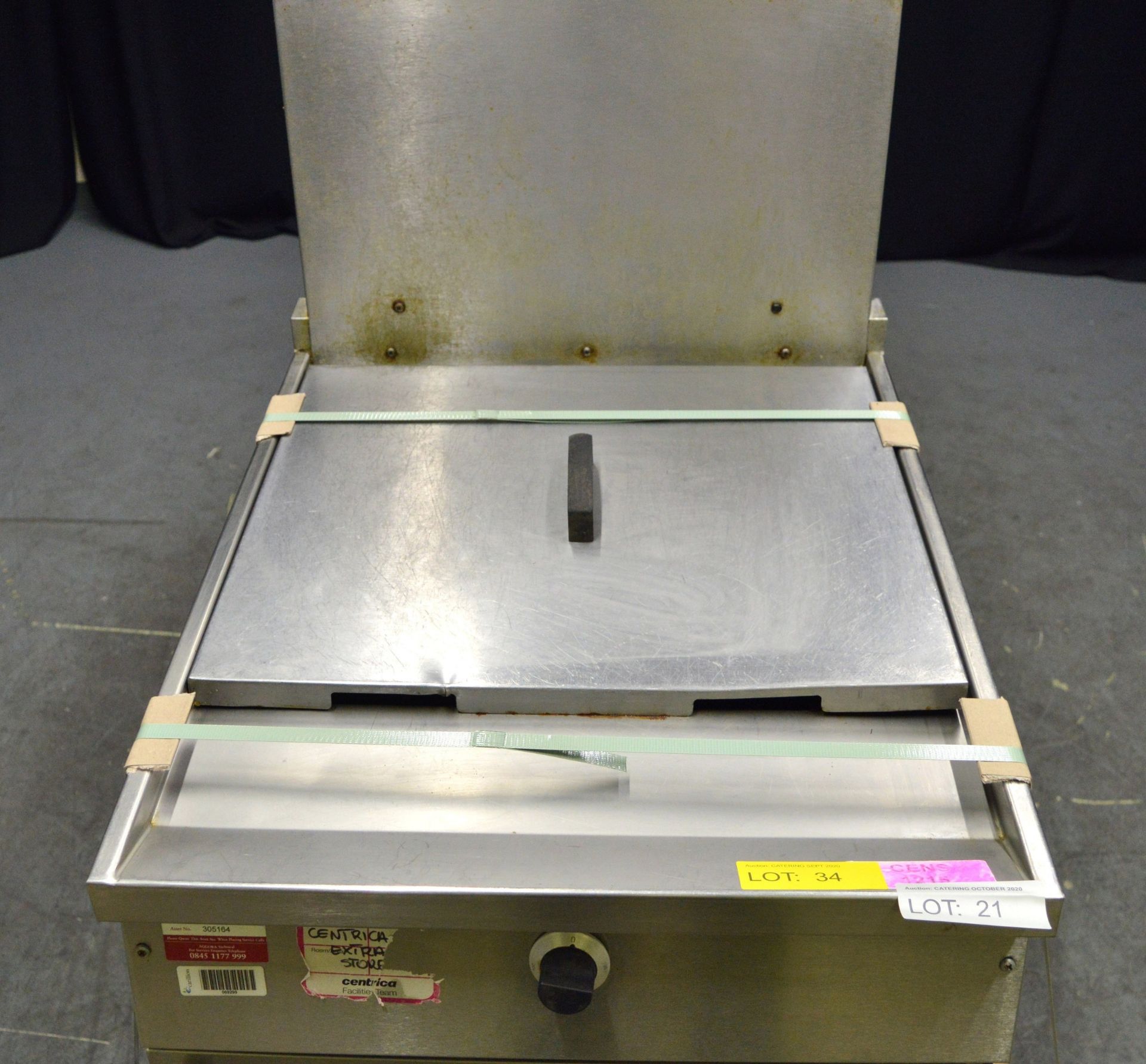 Falcon Double Gas Fryer 600mm - No Baskets - Image 4 of 9