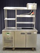 Foster EPRO 1/2 H 2 Door Refrigerated Counter - 230v Single Phase with 3 Phase Heated Shel