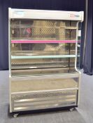 Williams Gem G125 Refrigerated Display Cabinet L1250 x D620 x H1815mm - 230v Single Phase