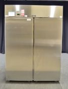 Electrolux RE4142FRG Stainless Steel Double Door Refrigerator - L1425 x D830 x H2005mm