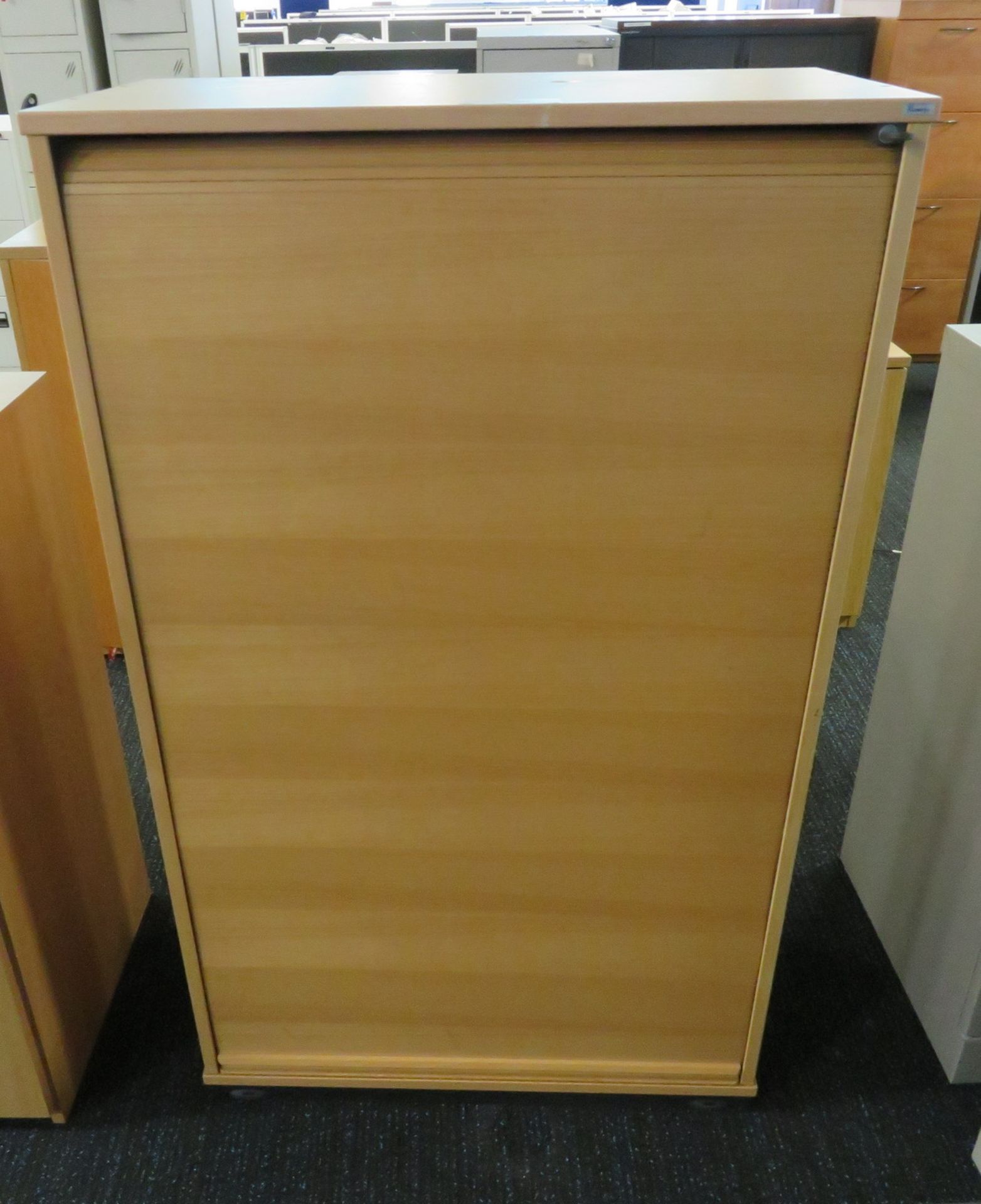 Kinnarps Office Storage Cupboard. Dimensions: 800x400x1370mm (LxDxH)