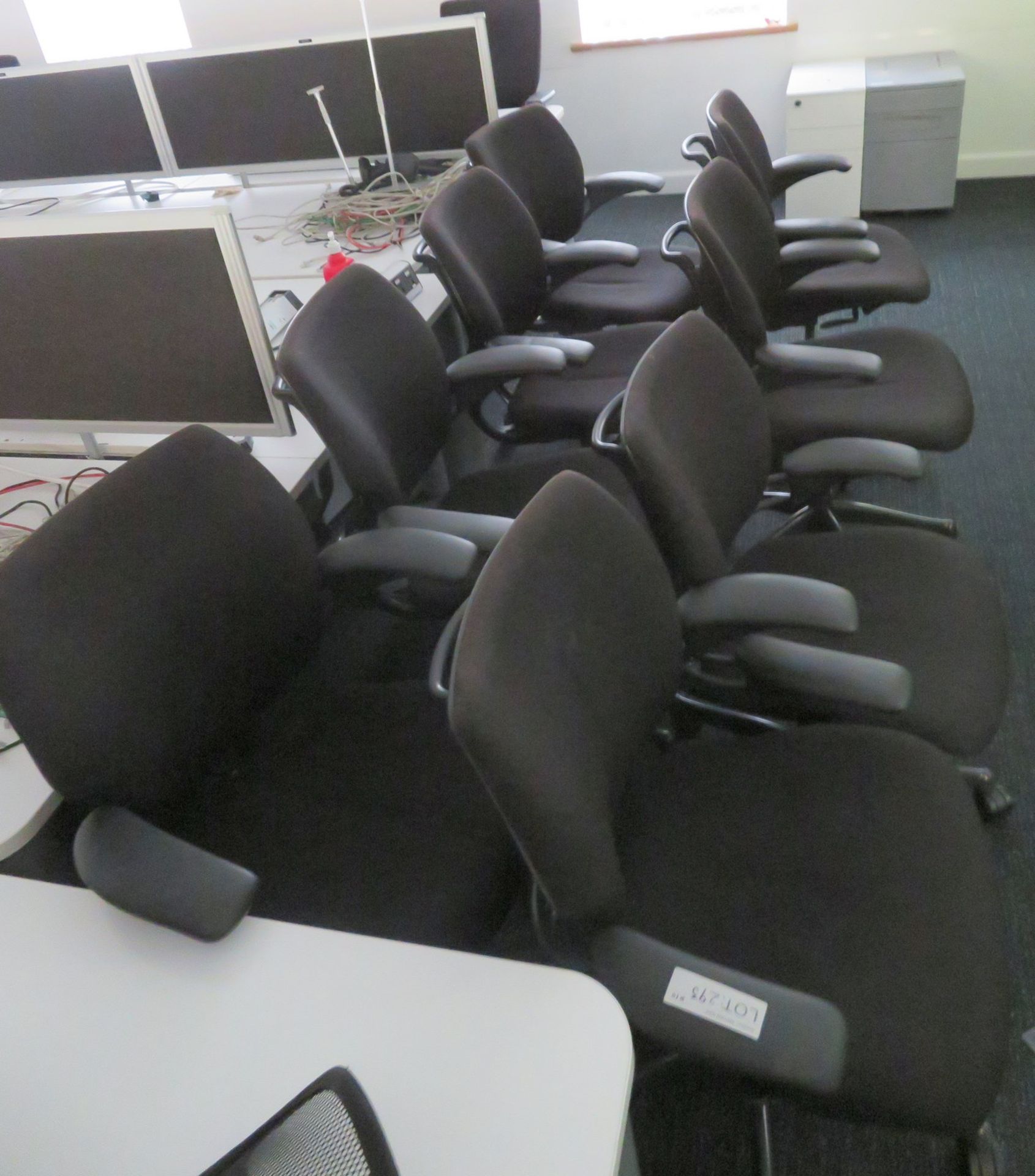 10x Humanscale Freedom Task Office Swivel Chairs. Varying Condition.