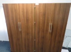 2x Wardrobe. Dimensions: 1000x590x2000mm (LxDxH)