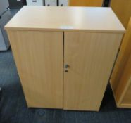 Office 2 Door Cupboard. Dimensions: 800x470x990mm (LxDxH)