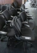 10x Humanscale Freedom Task Office Swivel Chairs. Varying Condition.