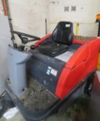 Hako-Jonas 980E Battery Powered Road/Floor Sweeper. Doesn't Start May Require New Batteries