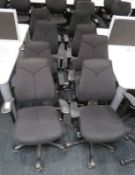 8x Kinnarps Office Chairs In Varying Condition.