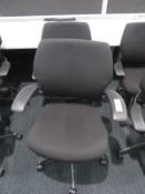 2x Humanscale Freedom Task Office Swivel Chairs. Varying Condition.