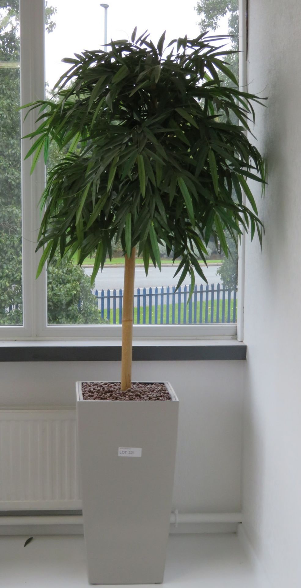 Large Artificial Potted Tree. Approximately 2250mm