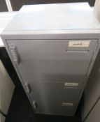 3 Locker Unit. Dimensions: 510x475x1163mm (LxDxH)