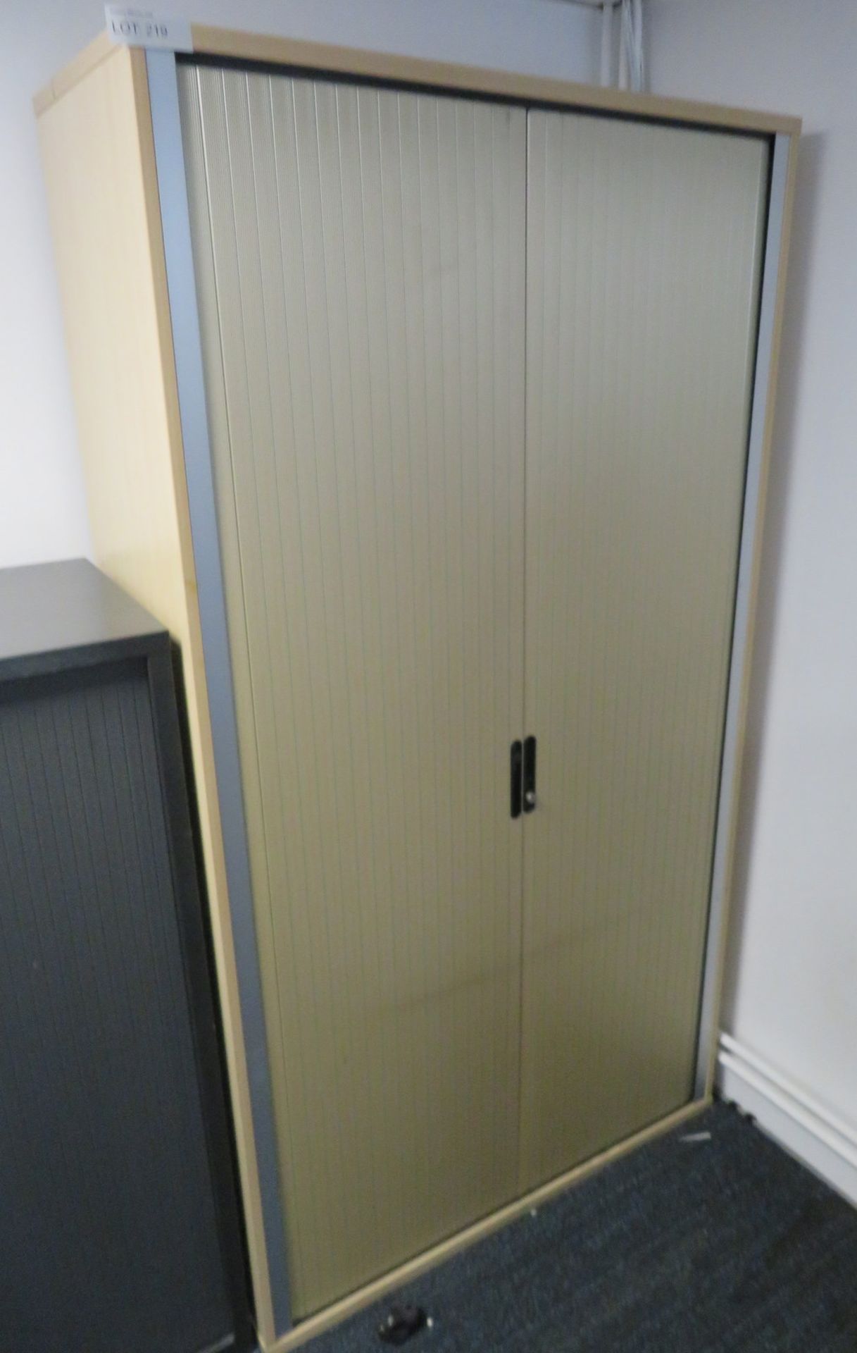 Large Sliding Door Office Storage Cupboard. Dimensions: 1070x520x2010mm(LxDxH)