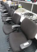 10x Humanscale Freedom Task Office Swivel Chairs. Varying Condition.