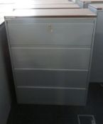 3x 3 Drawer Office Filing/Storage Cabinet. Dimensions: 1000x480x1300mm (LxDxH)