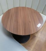 3x Round Canteen Tables. Dimensions: 800x800x740mm (LxDxH)