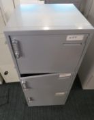 3 Locker Unit. Dimensions: 510x475x1163mm (LxDxH)