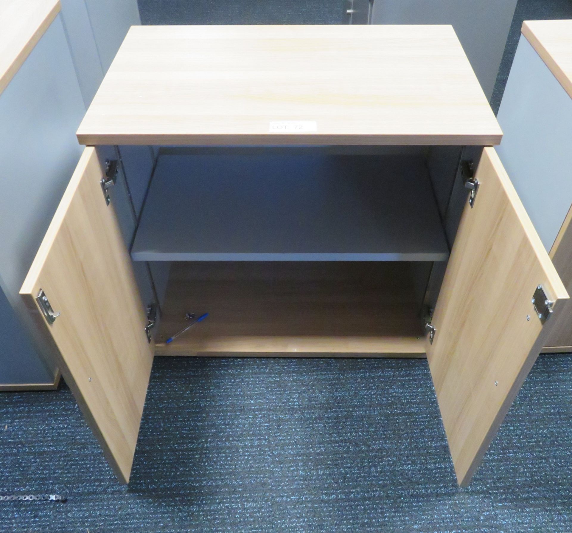 Office 2 Door Cupboard. Dimensions: 800x500x720mm (LxDxH) - Image 2 of 2