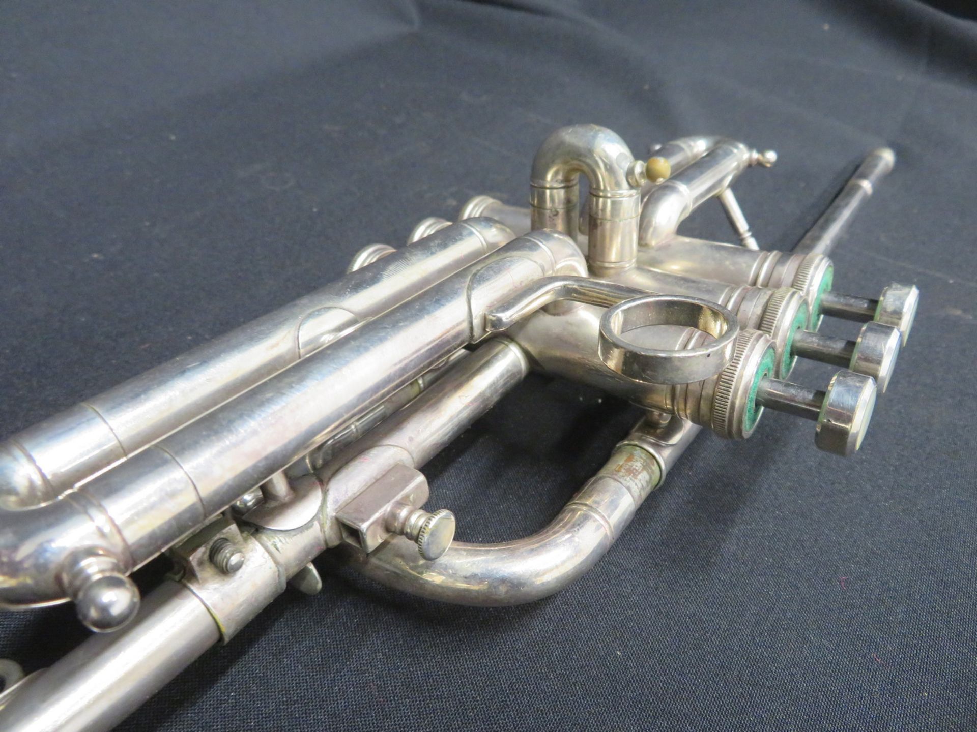 Boosey & Hawkes Imperial fanfare trumpet with case. Serial number: 514759. - Bild 10 aus 18