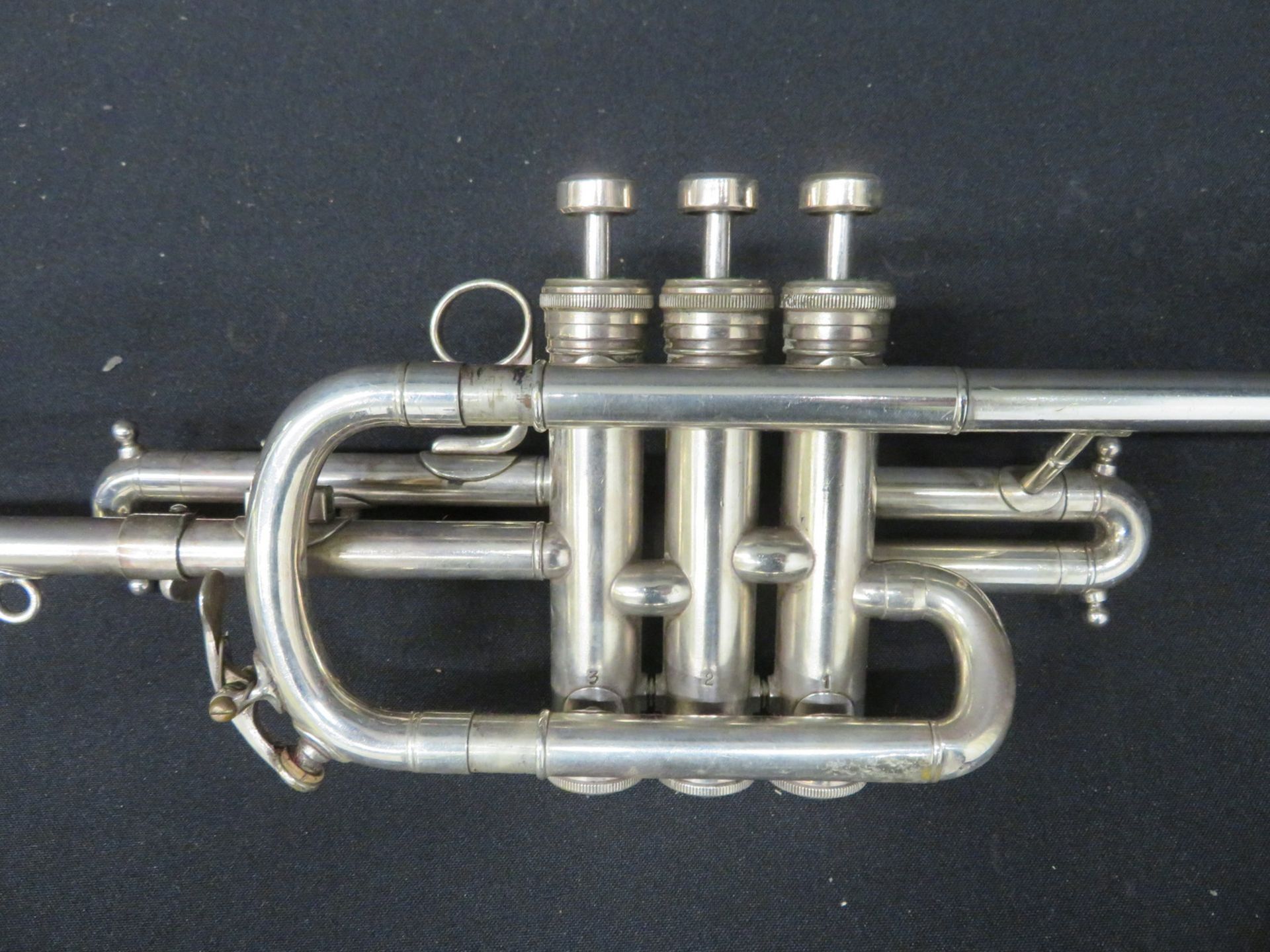 Boosey & Hawkes Imperial fanfare trumpet with case. Serial number: 514759. - Bild 5 aus 18