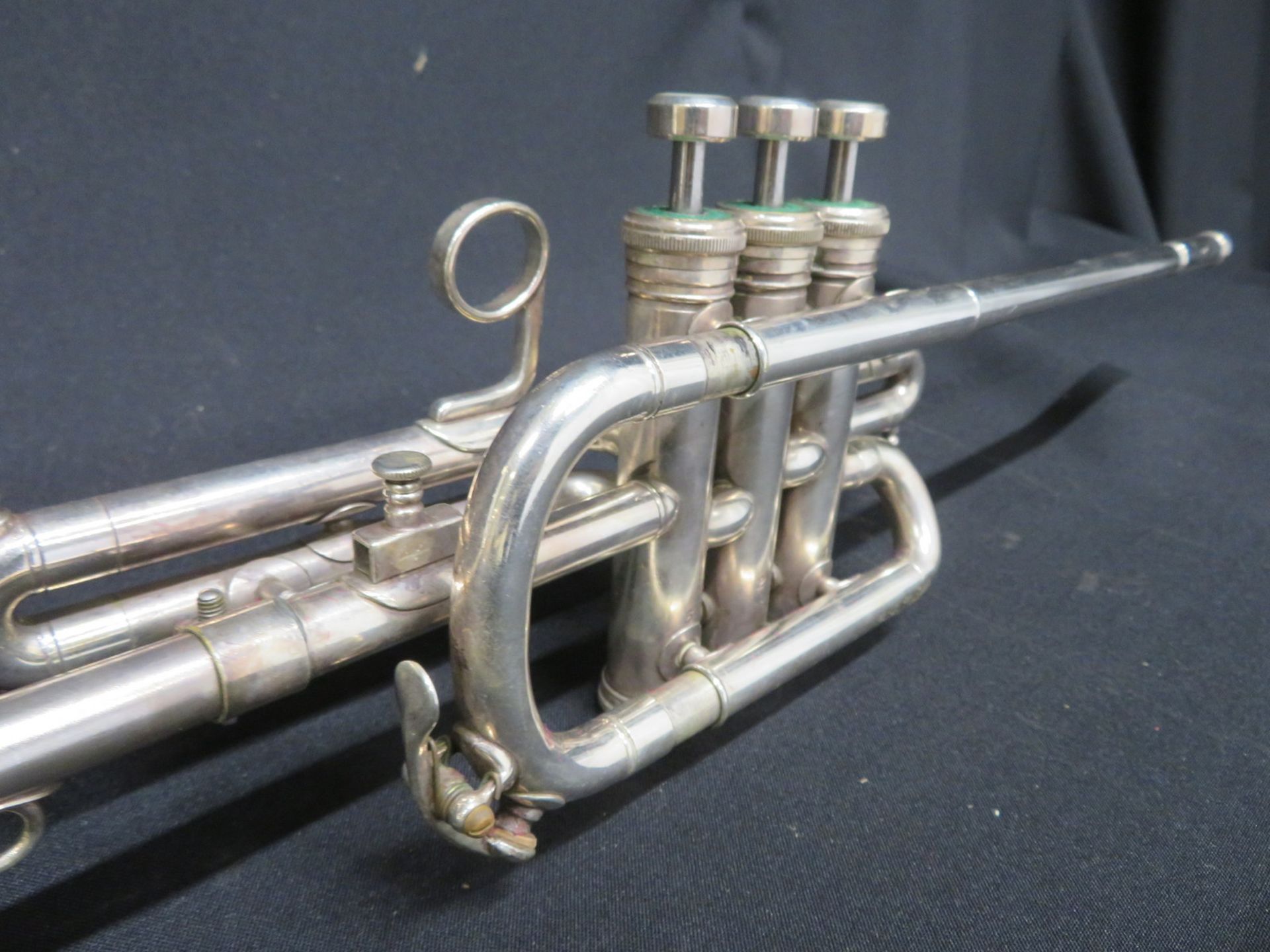 Boosey & Hawkes Imperial fanfare trumpet with case. Serial number: 514759. - Bild 8 aus 18