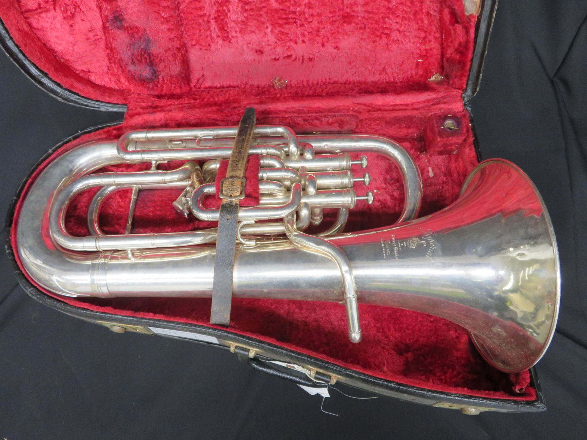 Boosey & Hawkes Imperial euphonium with case. Serial number:430642 - Bild 2 aus 17