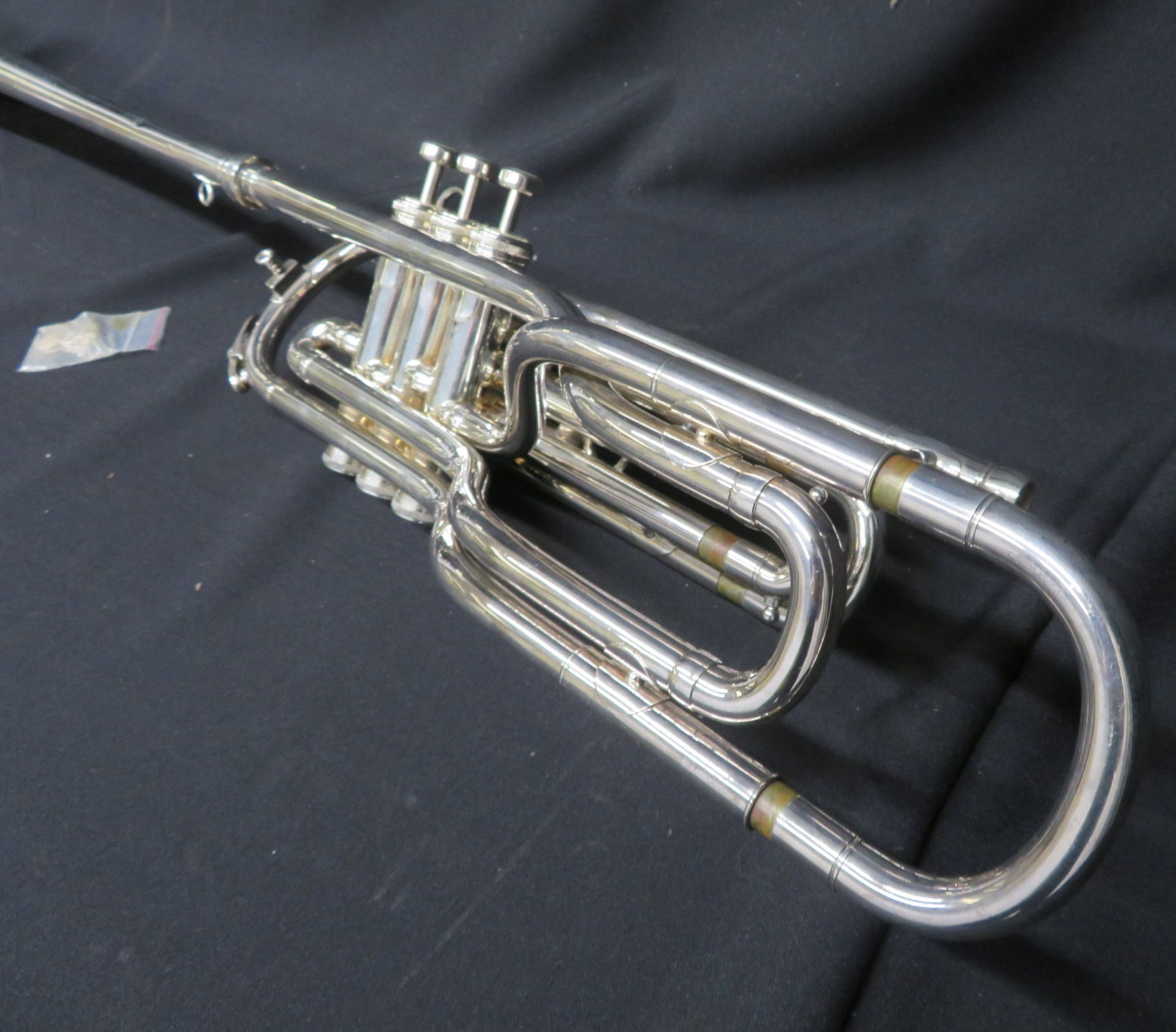 Boosey & Hawkes Besson 700 London tenor fanfare trumpet with case. Serial number: 707-740320. - Bild 5 aus 19