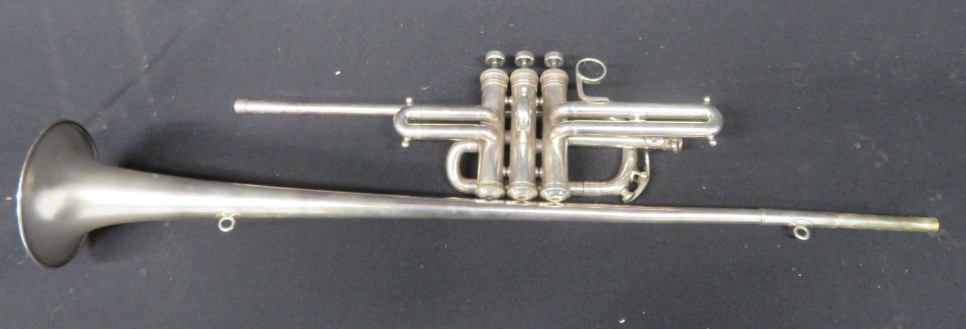 Boosey & Hawkes Imperial fanfare trumpet with case. Serial number: 514759. - Bild 16 aus 18