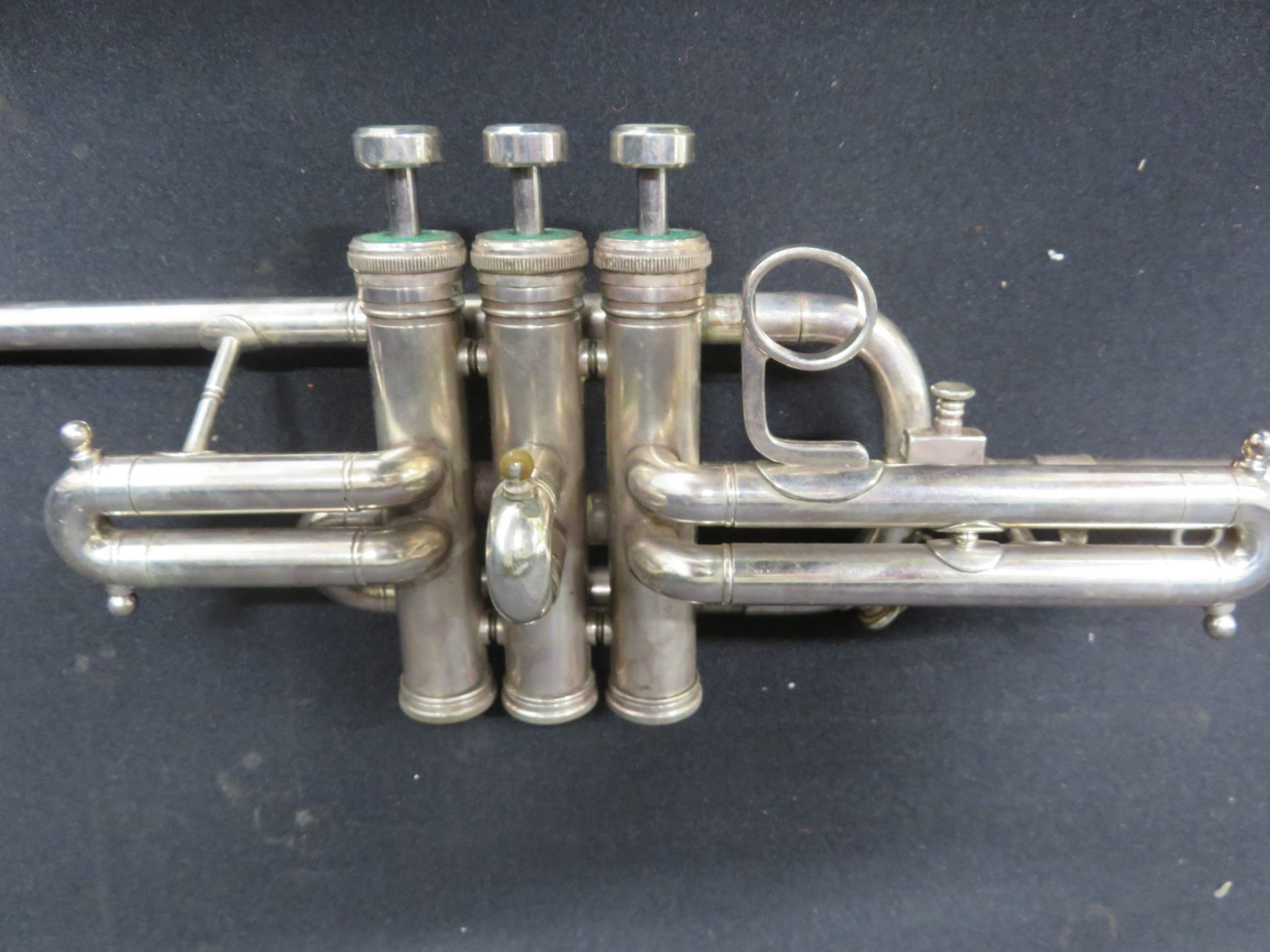 Boosey & Hawkes Imperial fanfare trumpet with case. Serial number: 514759. - Bild 9 aus 18