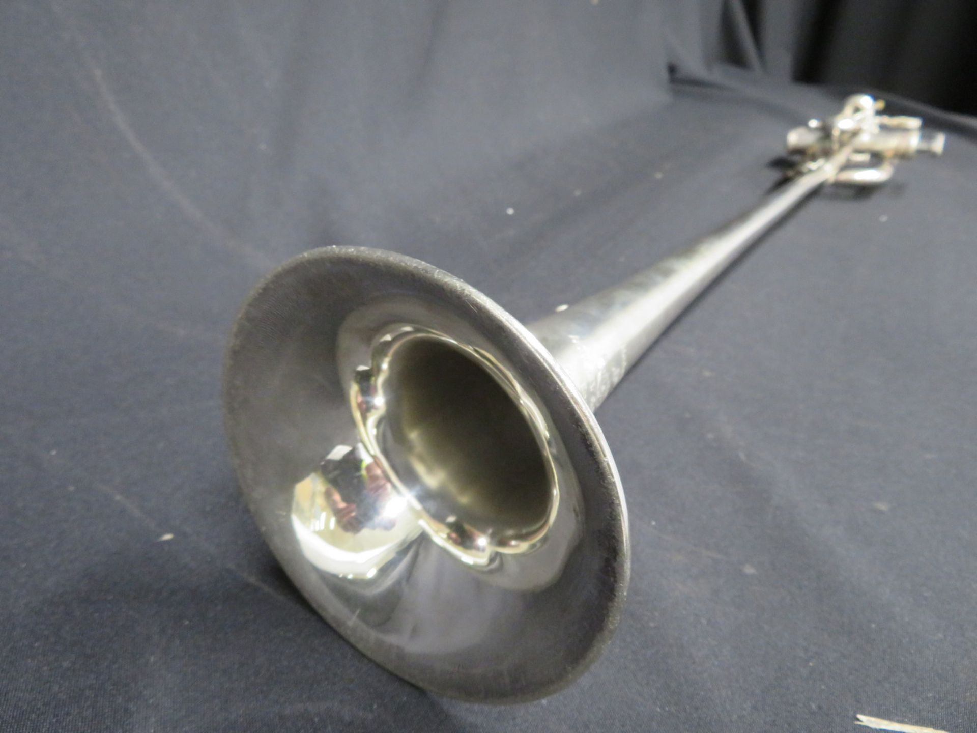 Boosey & Hawkes Imperial fanfare trumpet with case. Serial number: 514759. - Image 13 of 18