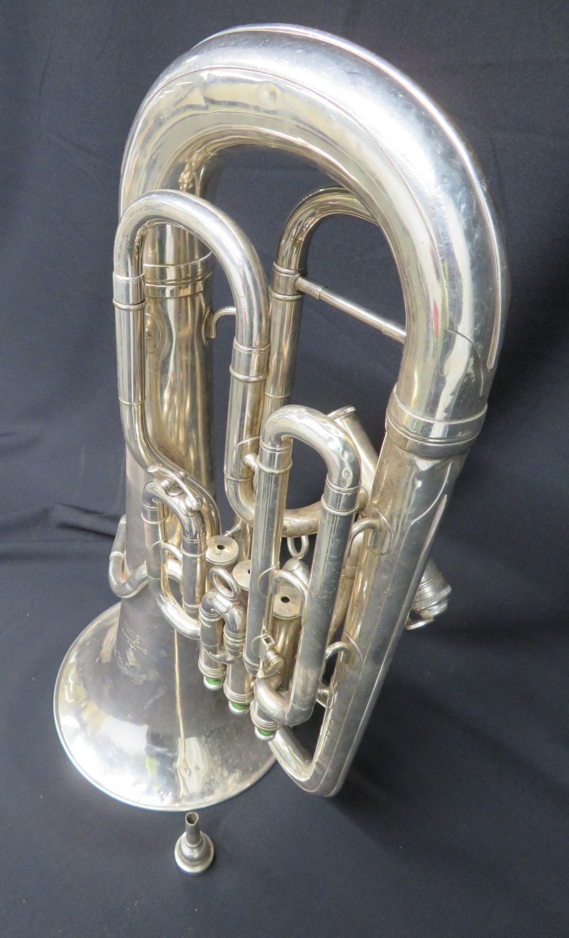 Boosey & Hawkes Imperial euphonium with case. Serial number:430642 - Bild 8 aus 17