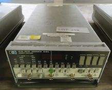 HP 8112A Pulse Generator 50MHz (No Power Cable)