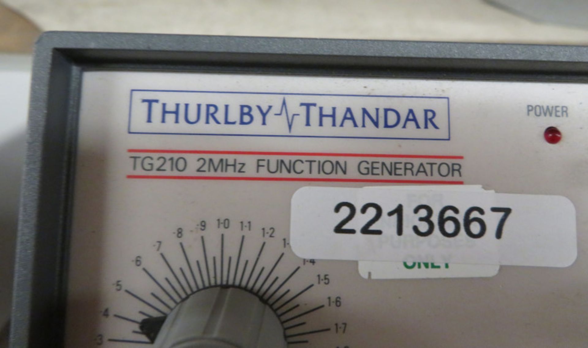 Thurlby Thandar TG210 2MHz Function Generator (No Power Cable) - Image 2 of 3
