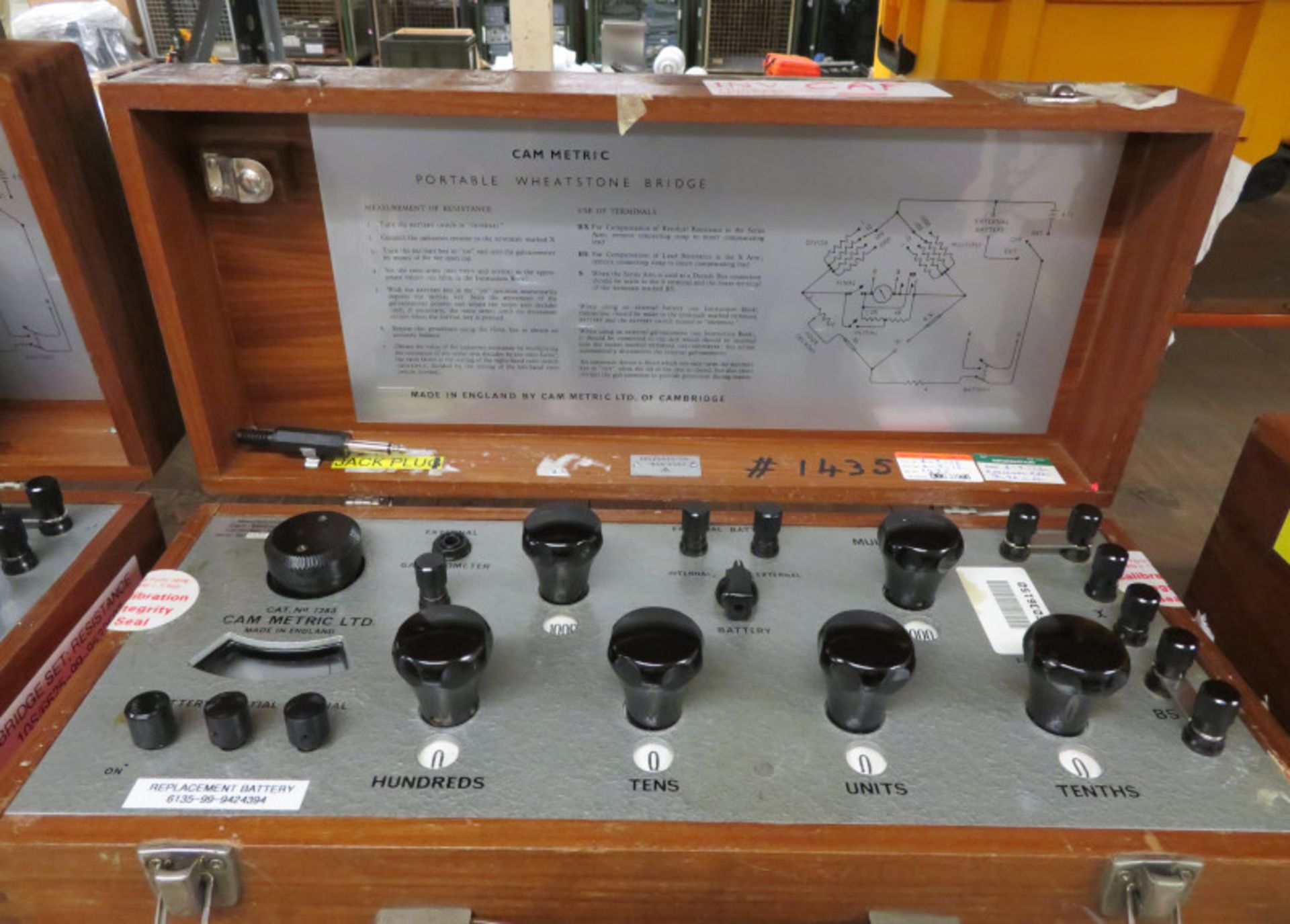 Cam Metric Portable Wheatstone Bridge Set