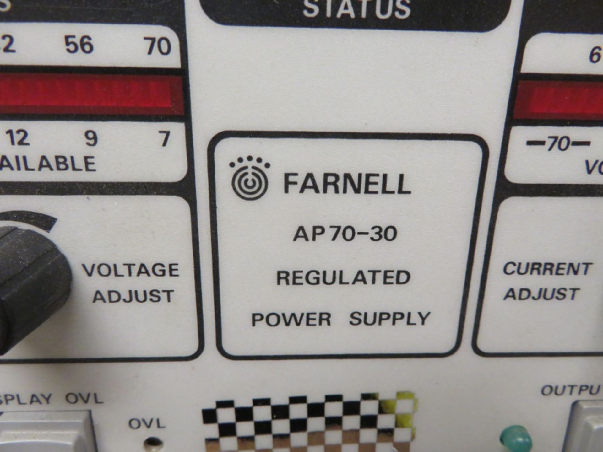 Farnell AP70-30 Regulated Power Supply - Image 2 of 3