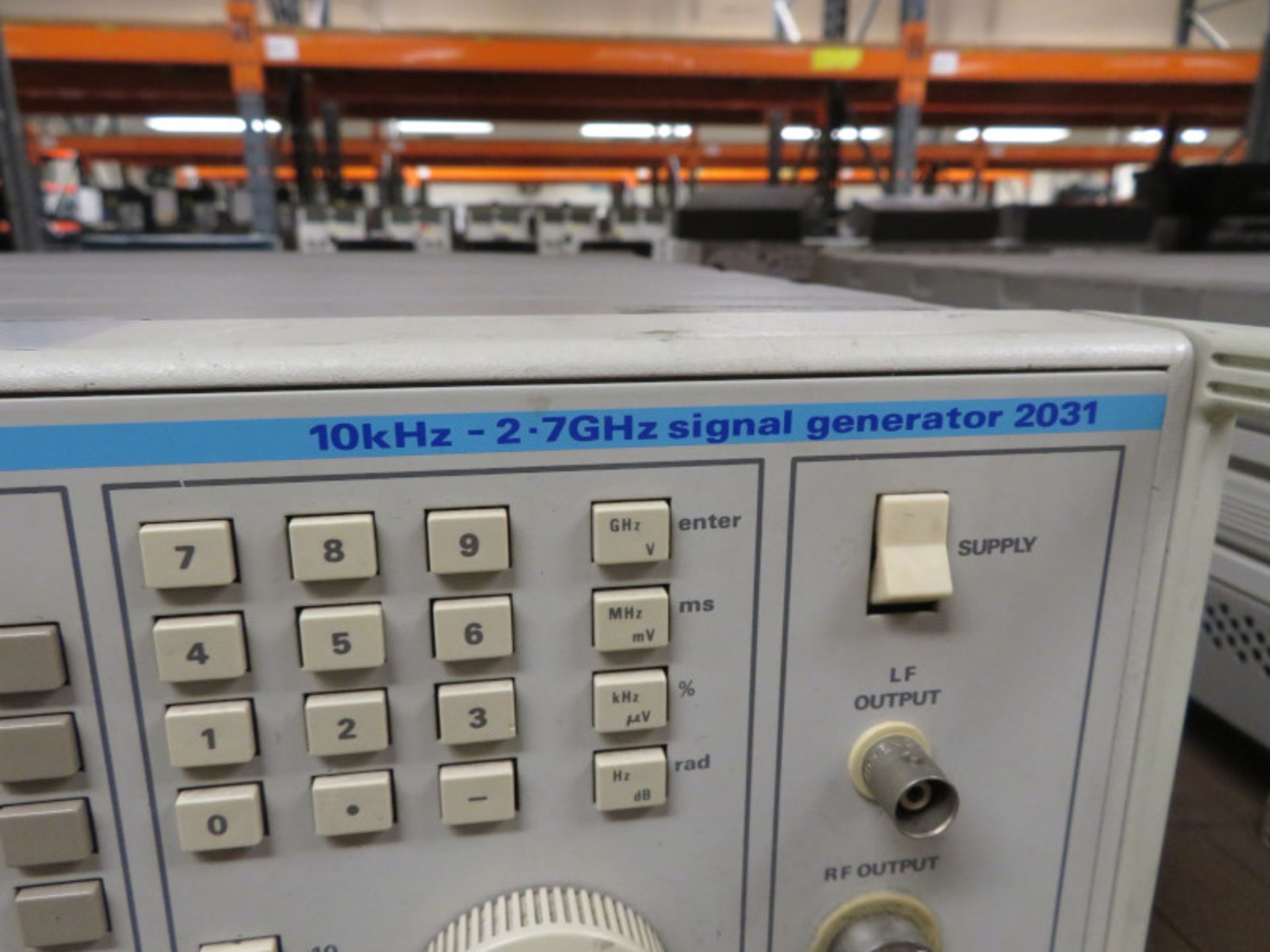 Marconi Instruments 2031 Signal Generator 10kHz - 2.7GHz (No Power Cable) - Image 2 of 3