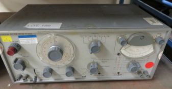 Marconi Instruments TF 2331A Distortion Factor Meter (No Power Lead) - NSN 6625-990537-200