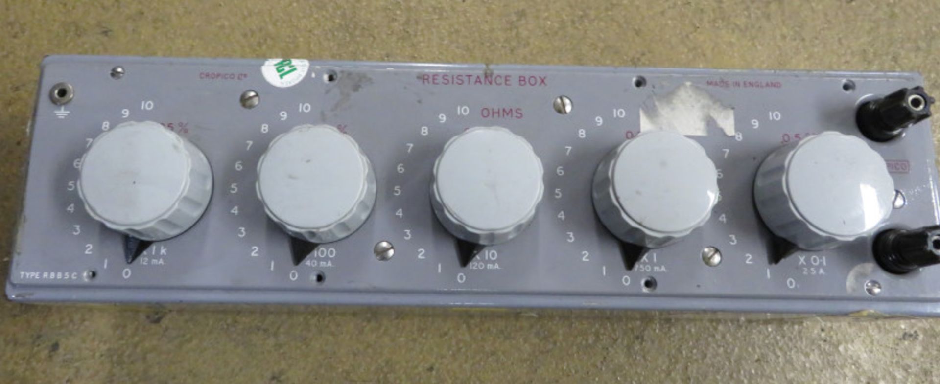 Cropico RBB5C Resistance Box - Image 2 of 2