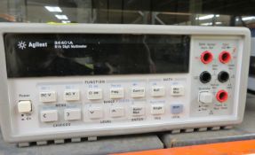 Agilent 34401A 6 1/2 Digit Multimeter (No Power Lead)