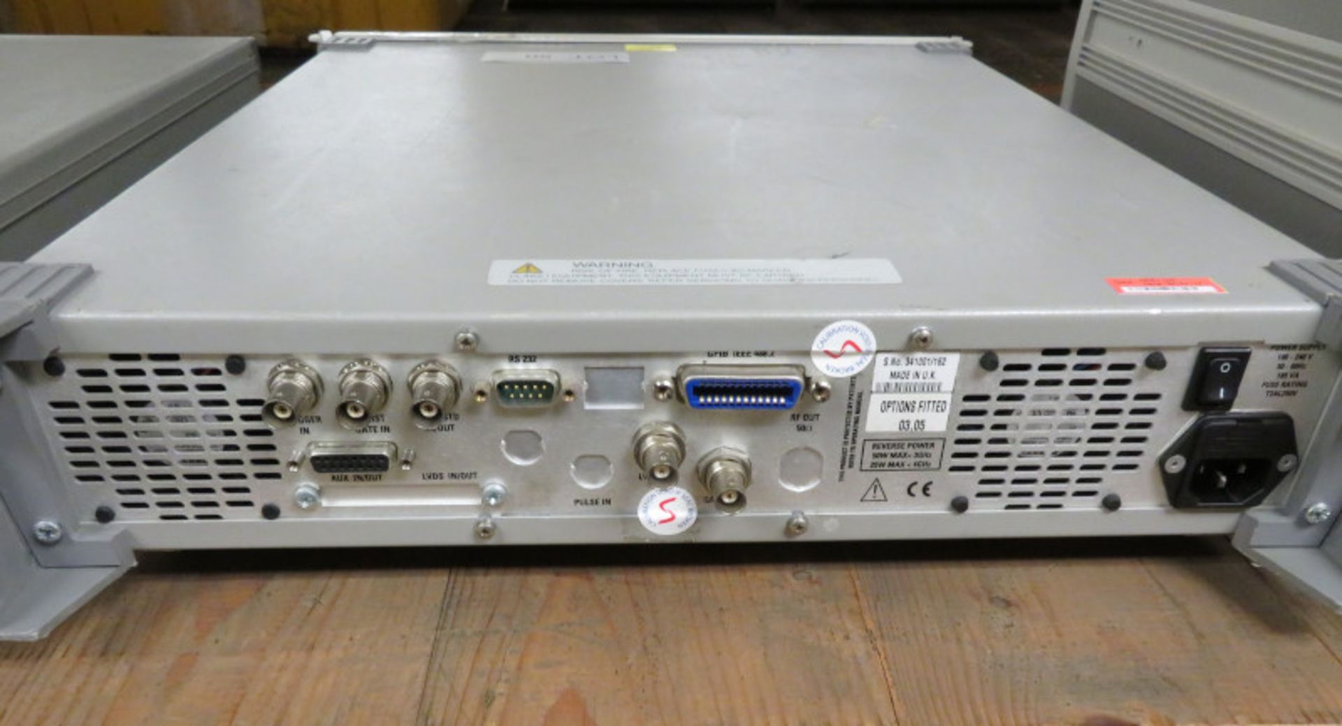 IFR 3412 Signal Generator 250kHz - 2GHz Signal Generator (No Power Cable) - Image 3 of 3