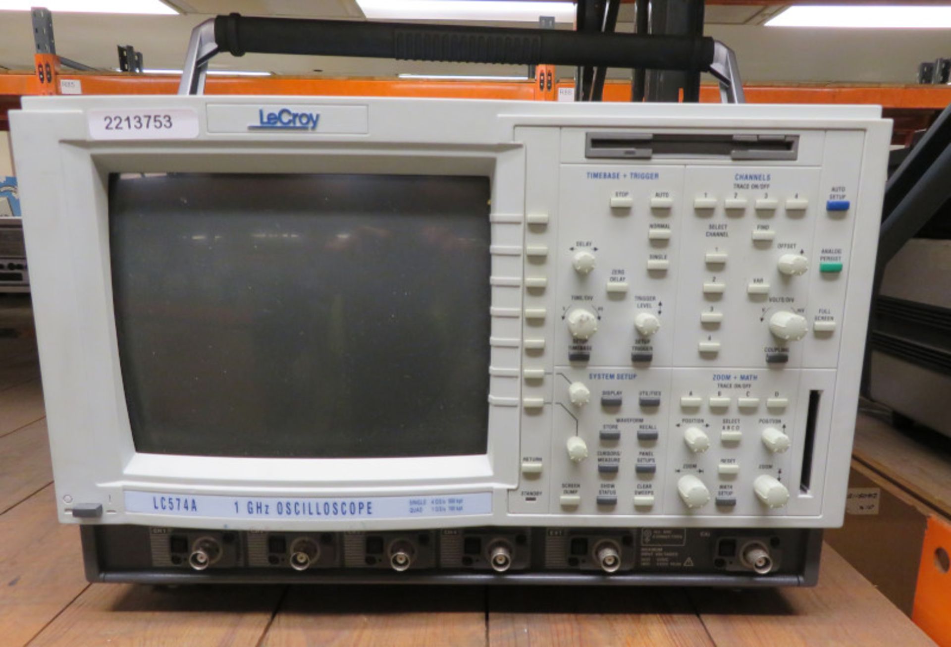 LeCroy LC574A 1 GHz Oscilloscope (No Power Cable)