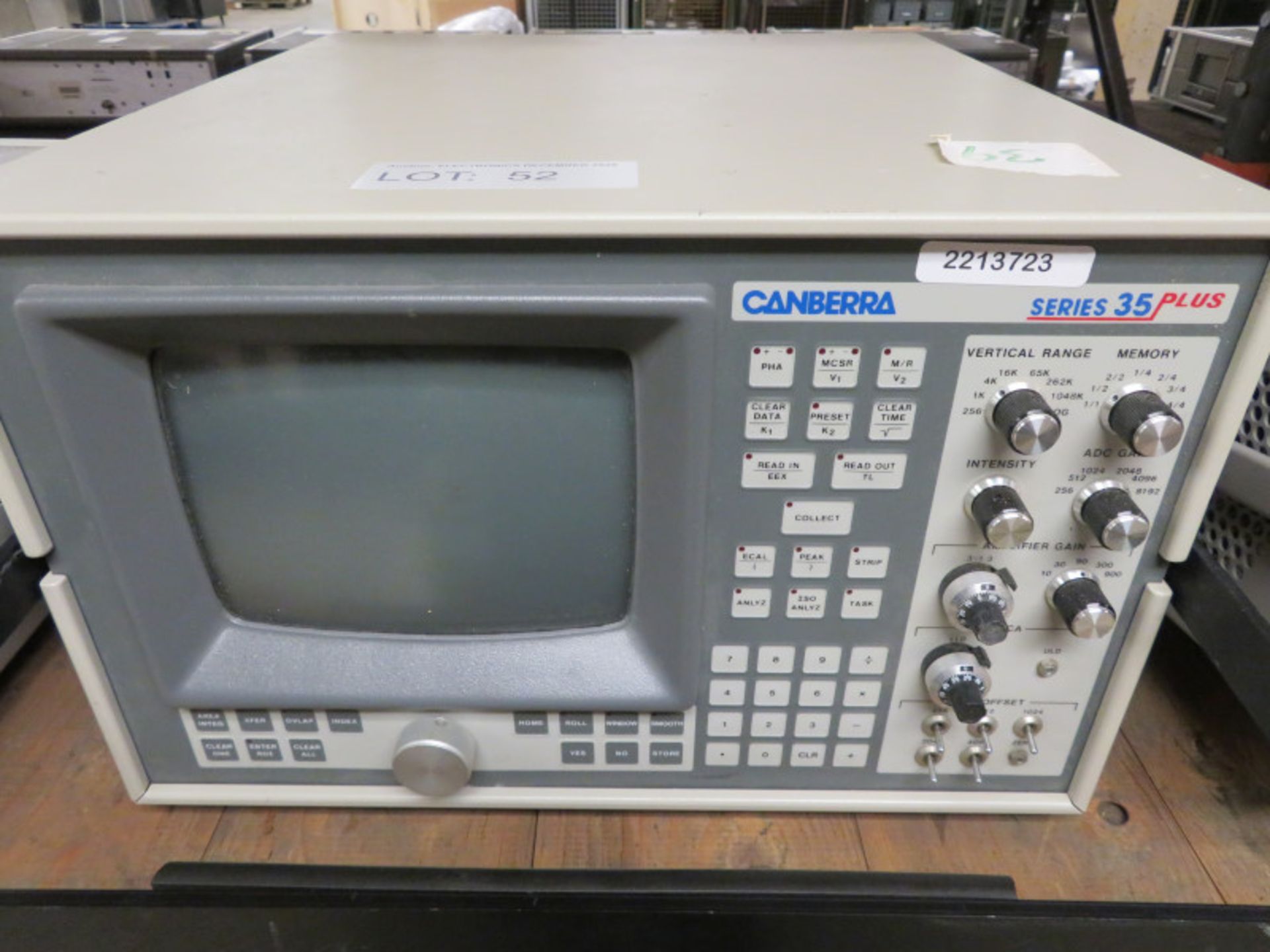 Canberra 3502 Series 35 Plus Multi Channel Analyzer (No Power Cable)