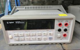 Agilent 34401A 6 1/2 Digit Multimeter (No Power Lead)