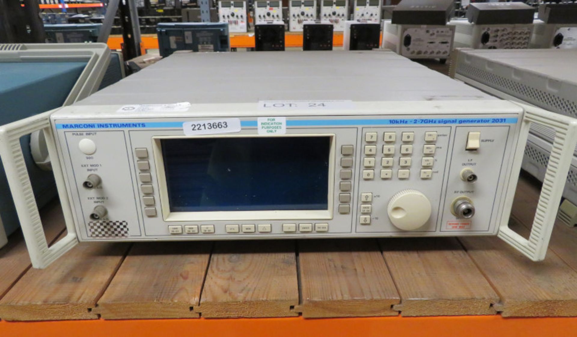 Marconi Instruments 2031 Signal Generator 10kHz - 2.7GHz (No Power Cable)