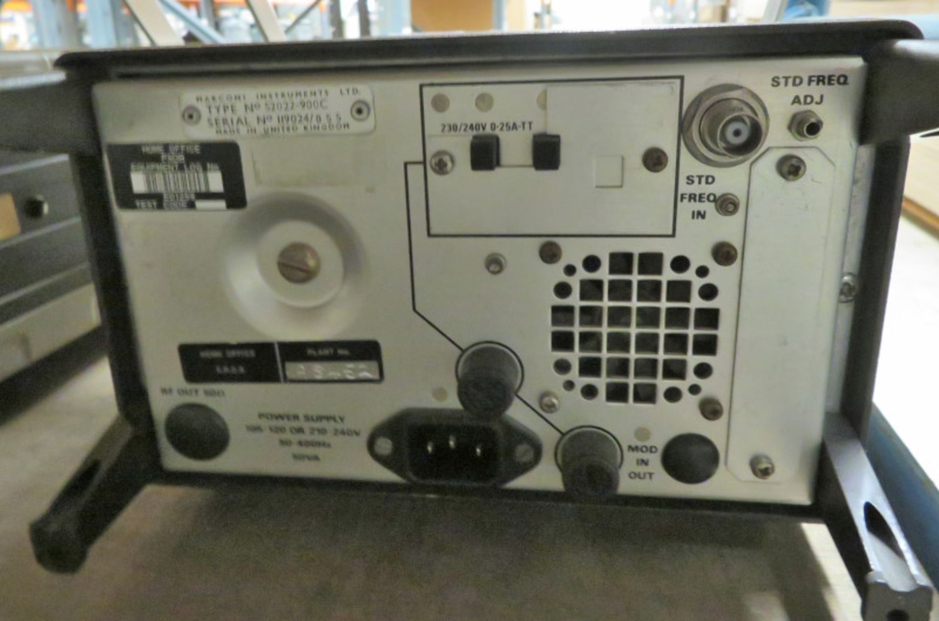 Marconi Instruments 2022 Signal Generator 10kHz - 1000MHz (No Power Cable) - Image 2 of 2