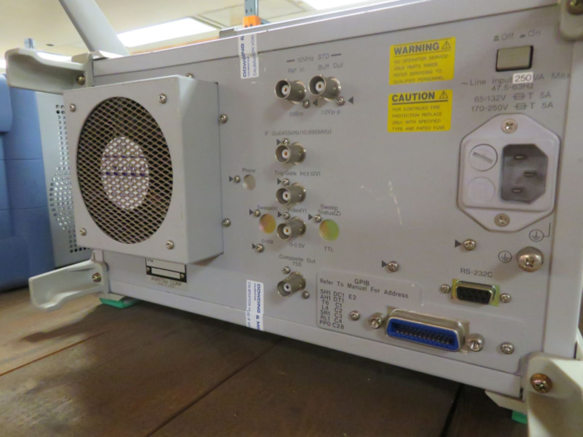 Anritsu MS2661A Spectrum Analyzer 9kHz - 3GHz (No Power Cable) - Image 3 of 3