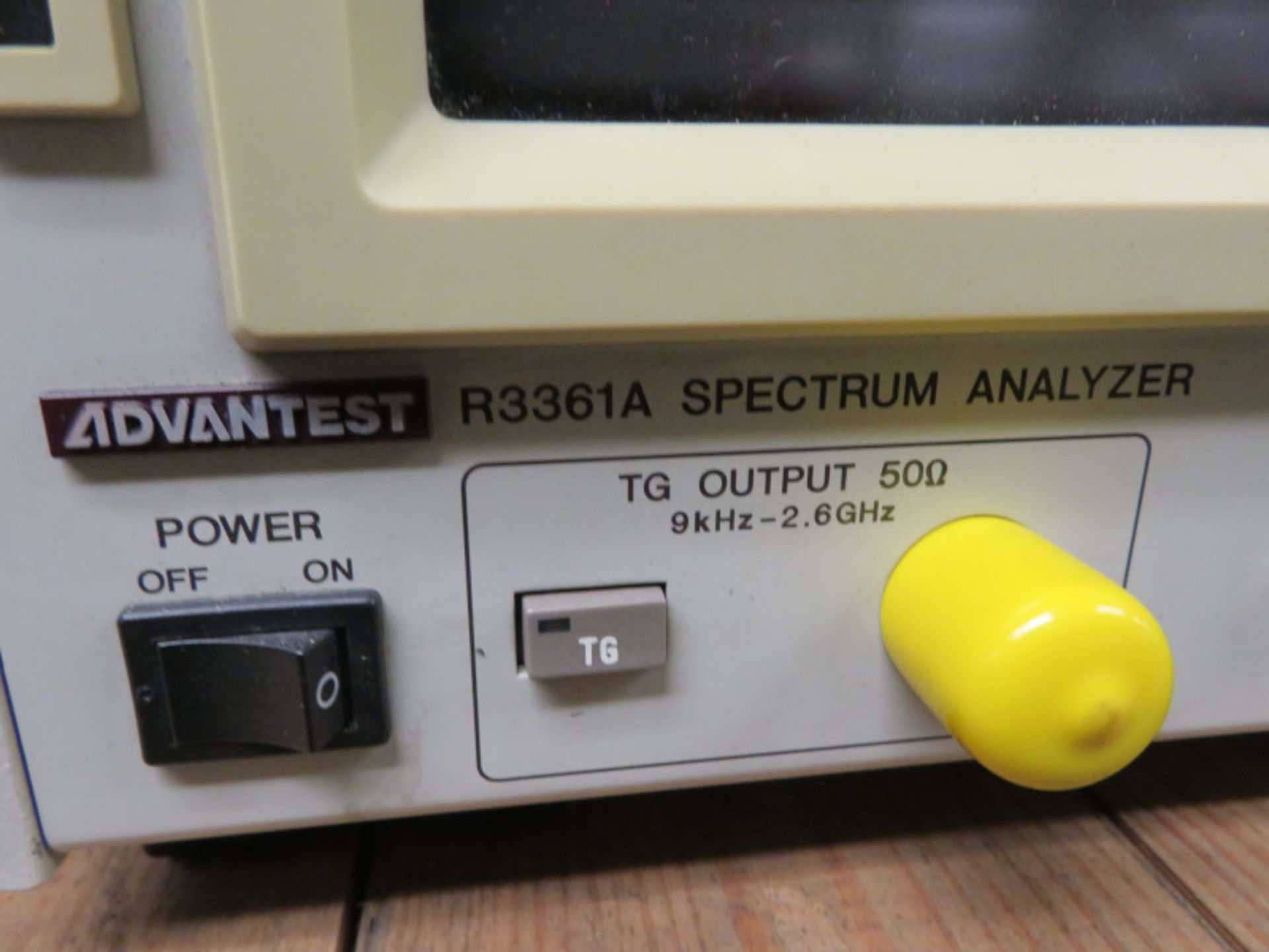 Advantest R3361A Spectrum Analyzer 9kHz - 2.6GHz (No Power Cable) - Image 2 of 3