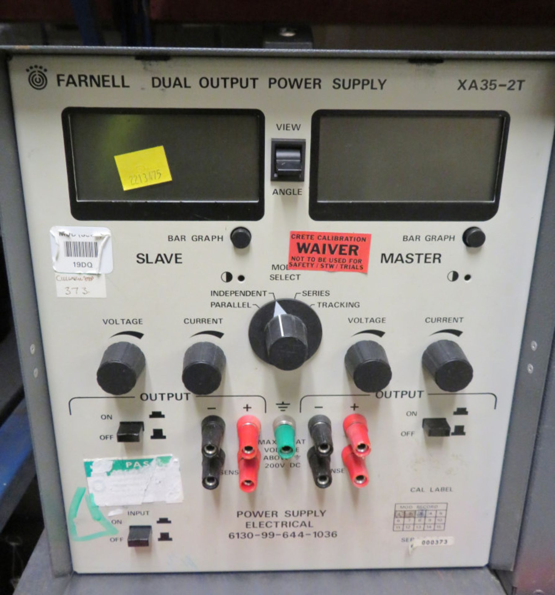 Farnell XA35-2T Dual Output Power Supply (No Power Cable) NSN 6130-99-644-1036 - Image 2 of 5