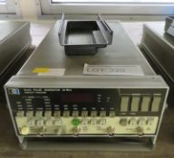 HP 8112A Pulse Generator 50MHz (No Power Cable)