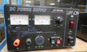Watson W-20 AM DC Power Supply